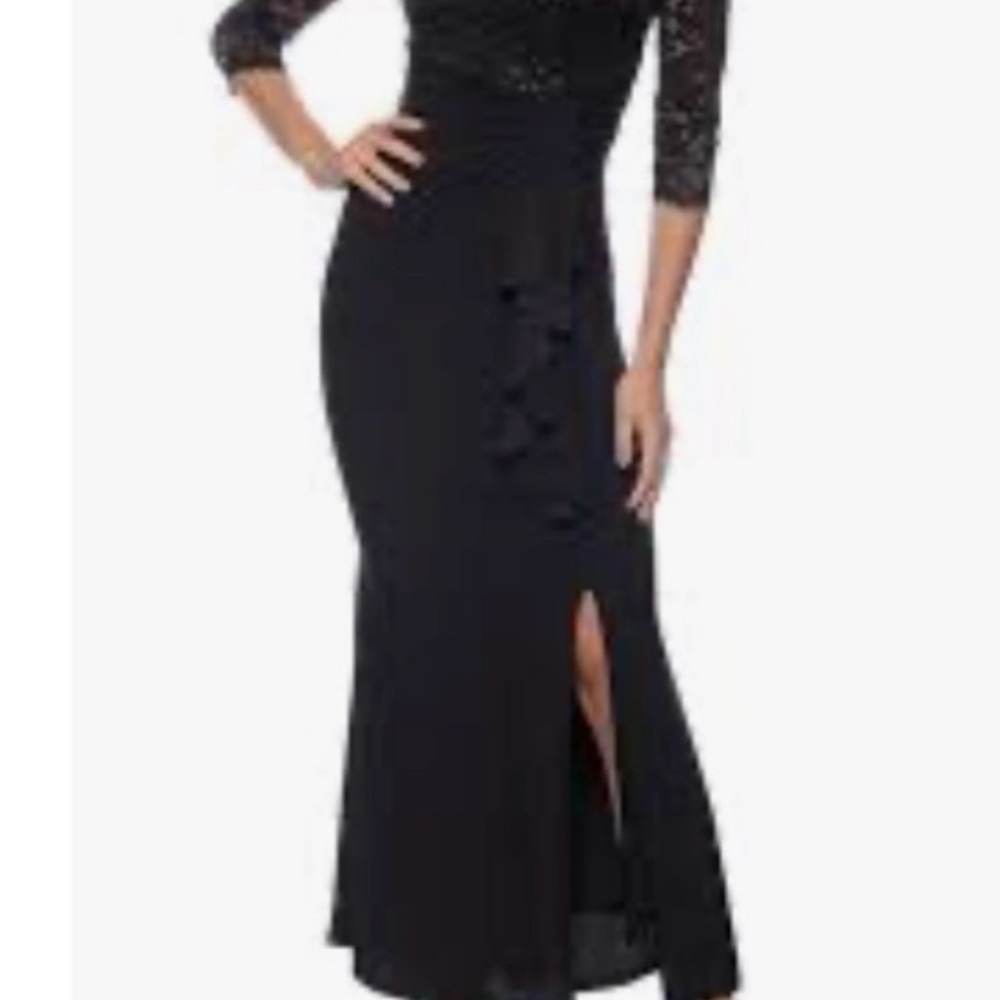 Marina  Navy Blue Gown size 14